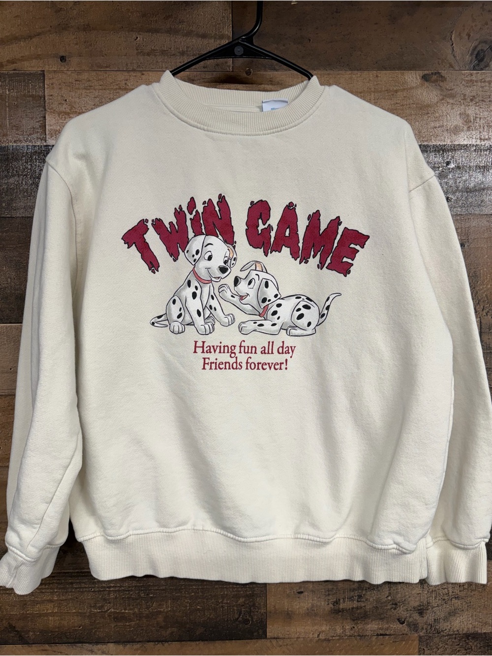Zara x Disney 101 Dalmatians crewneck size 13/14